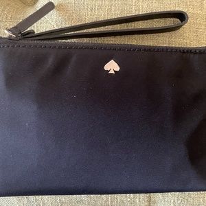 Kate Spade Jae double zip wristlet Black NWT!!!